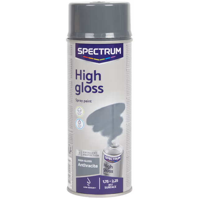 Peinture en aérosol haute brillance Spectrum
