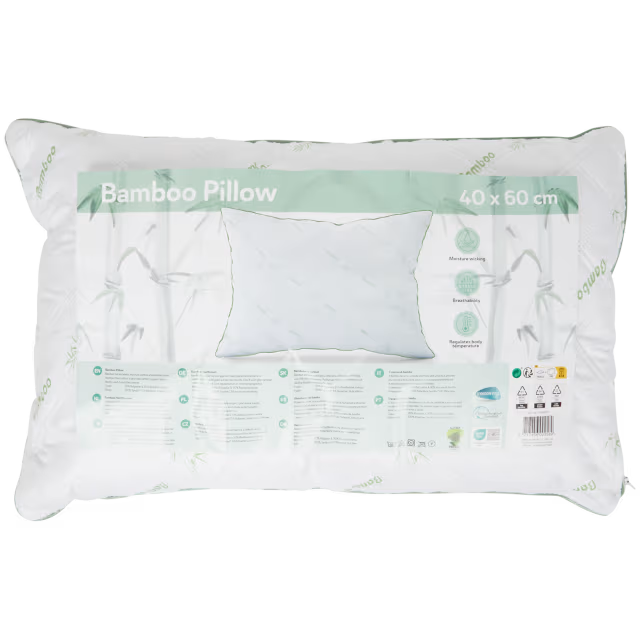 Oreiller en bambou 40x60