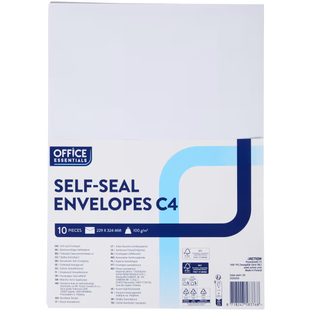 Enveloppes Office Essentials C4