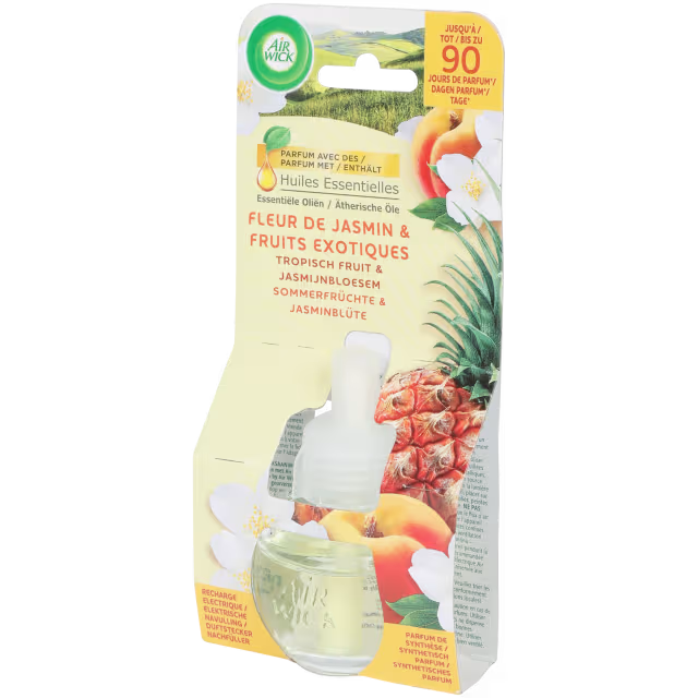 Recharge électrique Air Wick Fruits tropicaux &amp; Fleur de jasmin