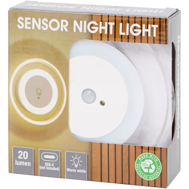 Lampe rechargeable avec détecteur