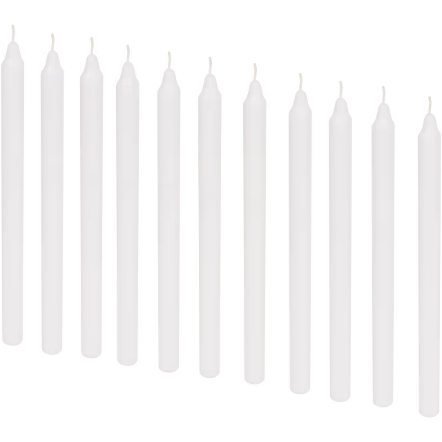 Chandelles Candra Blanc