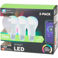Ampoules LED connectées LSC Smart Connect 3 pièces | 8-40 watts | 700 lumens
