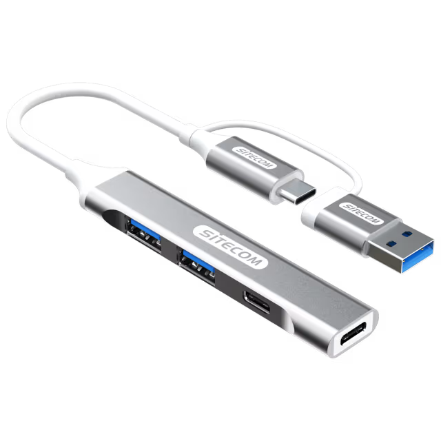 Hub USB-C Sitecom 4 ports