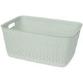 Panier de rangement en plastique