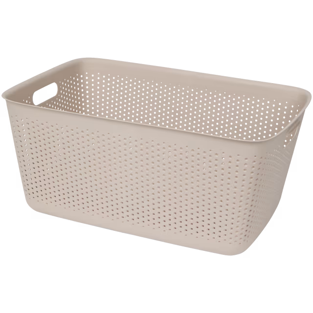 Panier de rangement en plastique