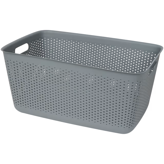 Panier de rangement en plastique