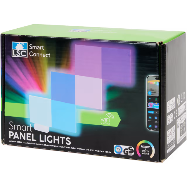 Panneaux LED connectés LSC Smart Connect