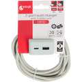 Chargeur secteur à 2 ports Sologic 20 watts