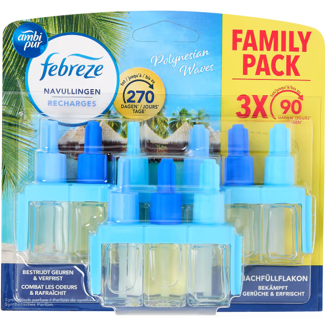 Recharges Ambi Pur Febreze Polynesian Waves