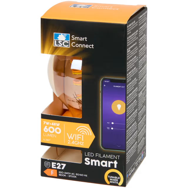 Ampoule LED connectée LSC Smart Connect 7 watts | 600 lumens