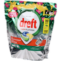 Capsules de lave-vaisselle all-in-one Dreft Fresh Platinum Jungle Party Citron