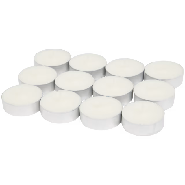 Bougies chauffe-plats XL Candra Blanc 10H