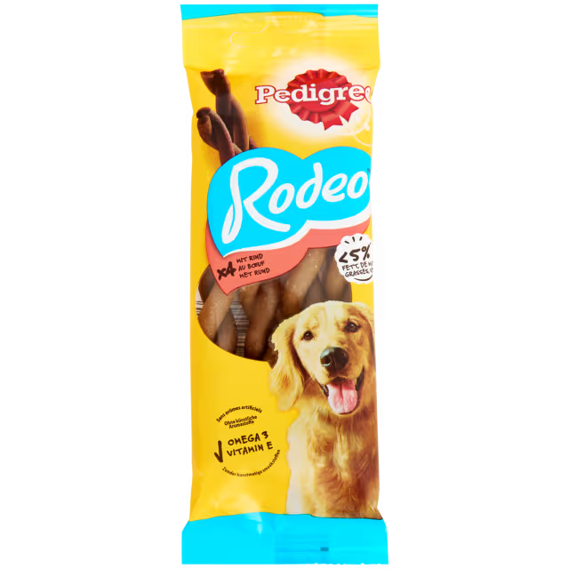 Bâtonnets à mâcher pour chien Pedigree Rodeo 70 grammes