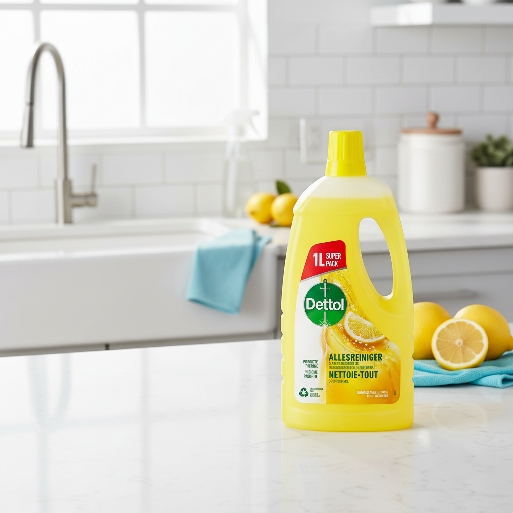 Nettoyant Dettol Power & Fresh Citron Vert 1L