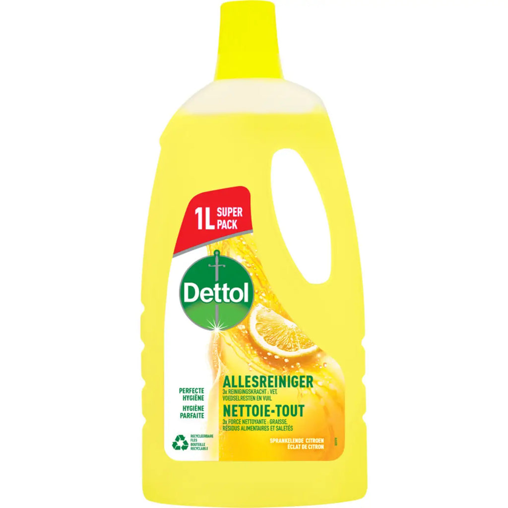 Nettoyant Dettol Power & Fresh Citron Vert 1L