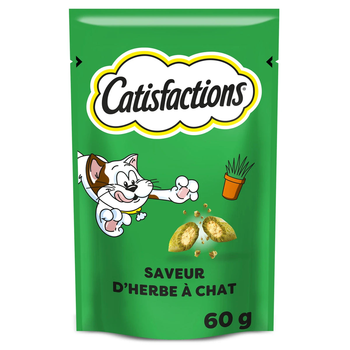CATISFACTIONS Friandises Croquantes pour Chat