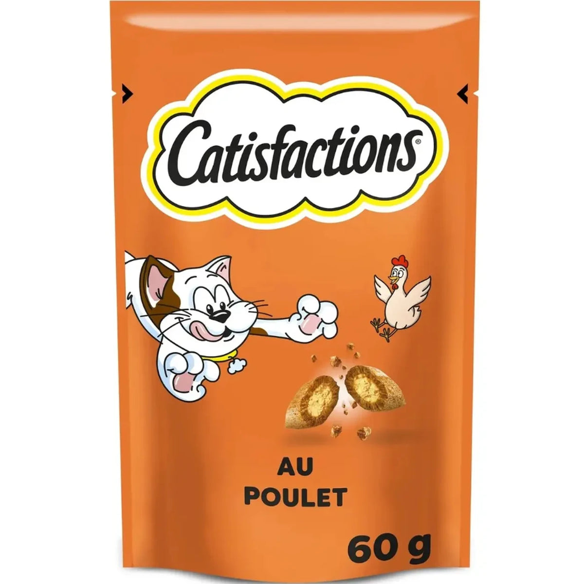 CATISFACTIONS Friandises Croquantes pour Chat