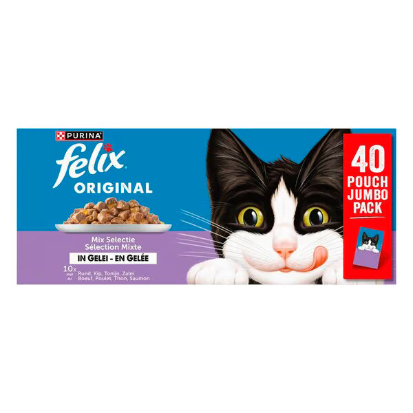 Felix Aliment pour Chat Sélection Mixte Original